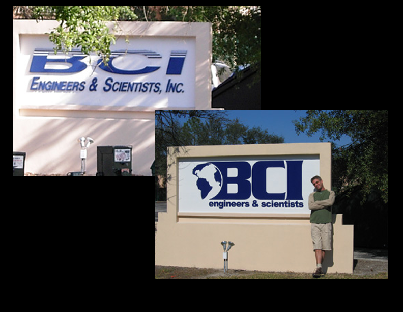 BCI Monument Sign